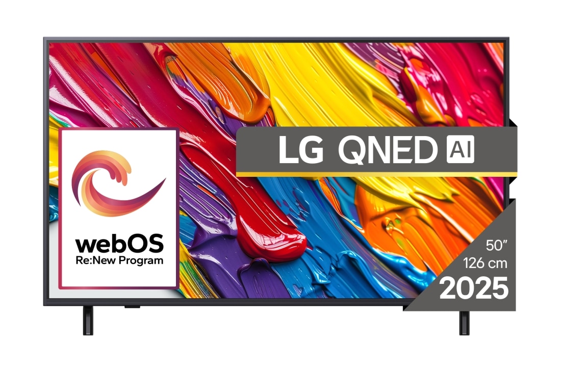 LG QNED82 AI de 50 inch, 4K Smart TV, 2025, 50QNED82A3B
