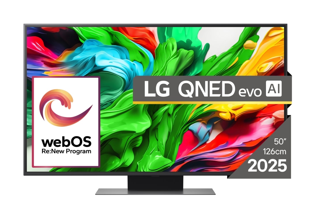LG QNED86 evo AI de 50 inch, 4K Smart TV, 2025, 50QNED86A3C