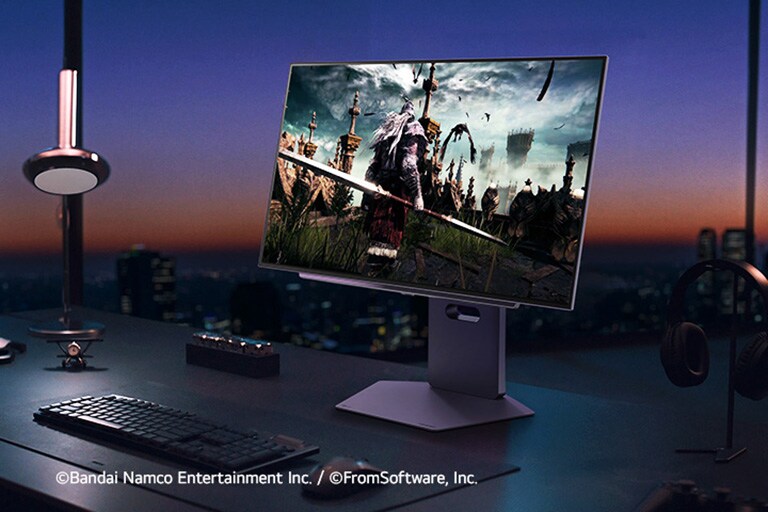 O imagine arat? configurarea de joc a monitorului LG UltraGear OLED model 27GX790A.