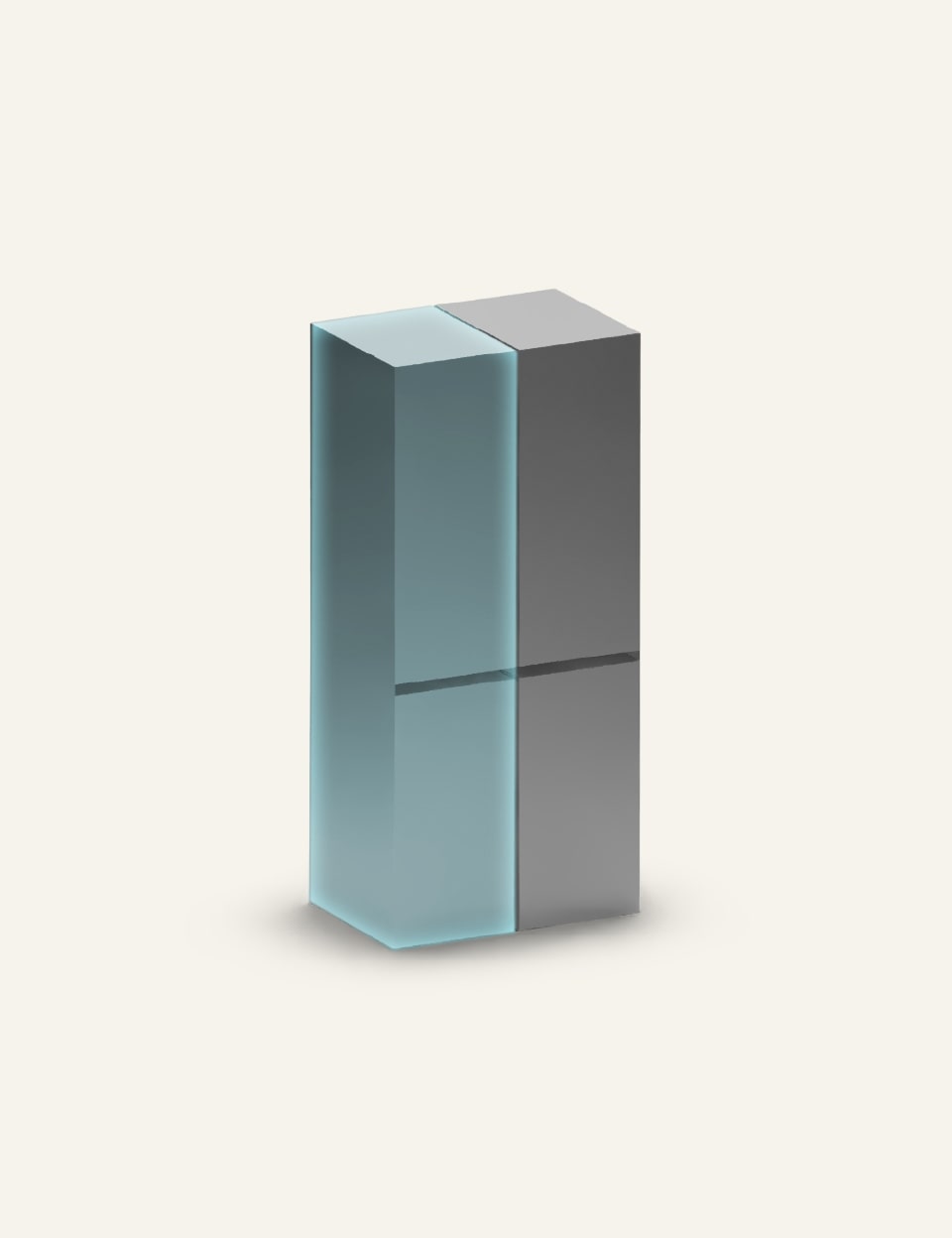 O diagram? care arat? dimensiunea frigiderelor side-by-side