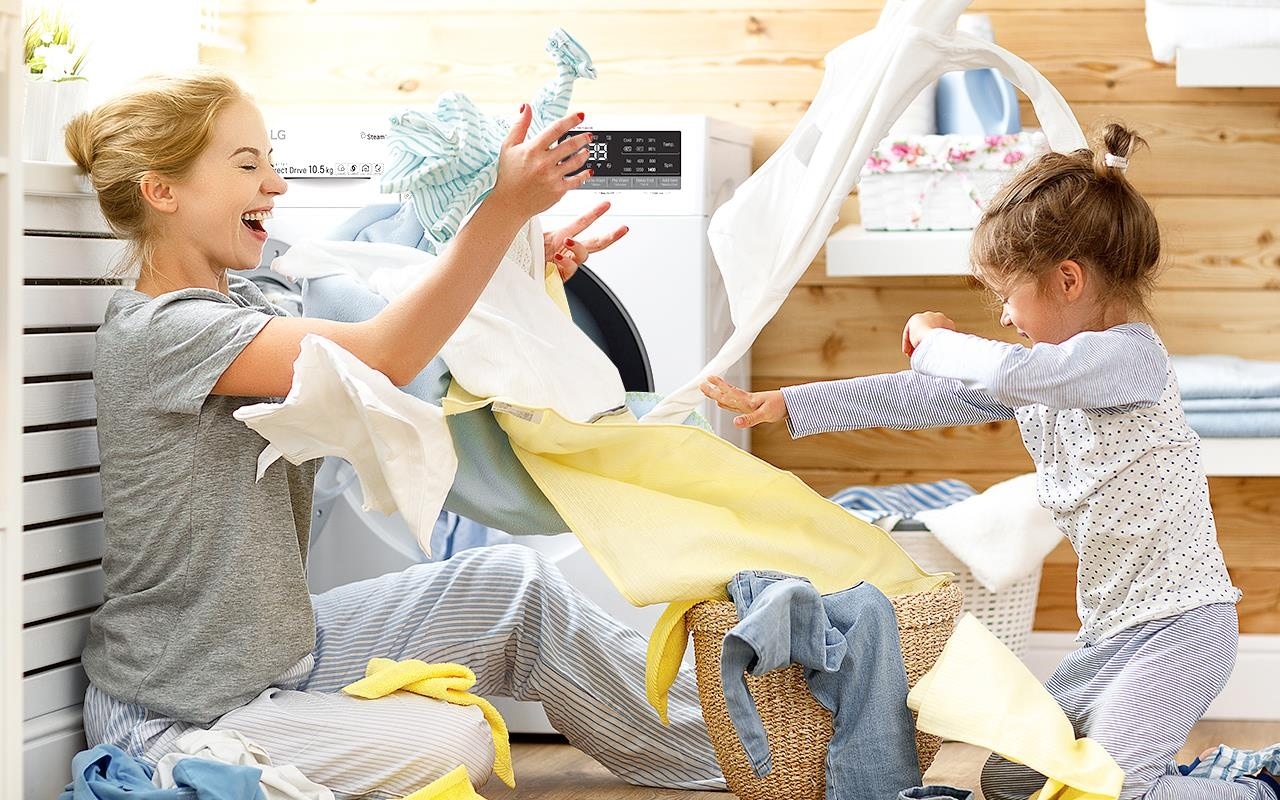 Alegerea ma?inii de sp?lat potrivite face ca ziua de sp?lare a rufelor s? fie distractiv? pentru toat? familia.