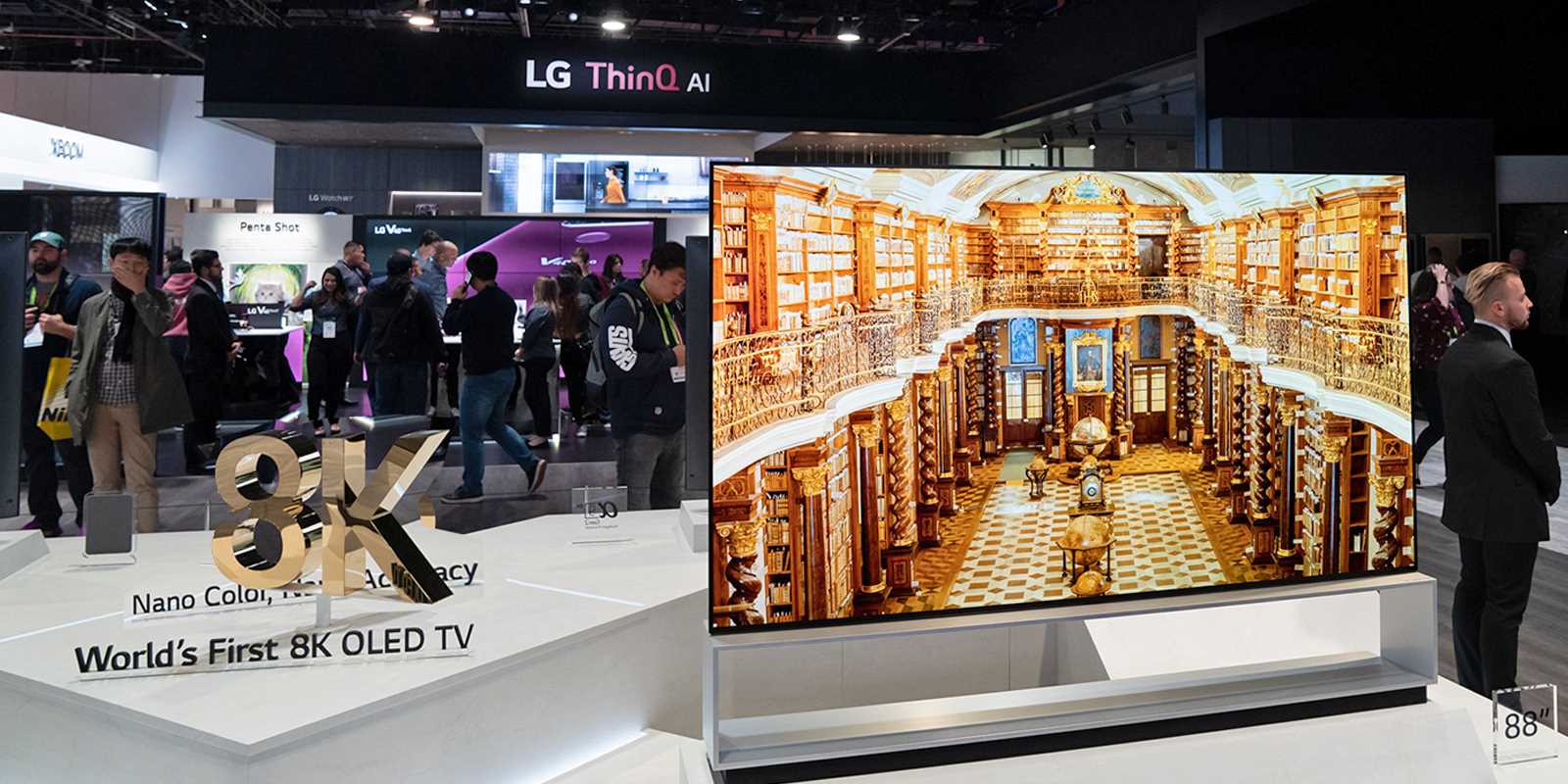 Televizorul LG OLED 8K a fost din nou expus la CES 2019, de data aceasta cu o op?iune NanoCell | Mai multe în LG MAGAZINE