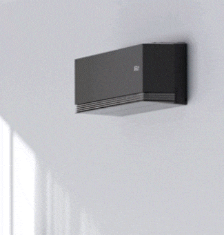 Animacija LG klima-ure?aja koja prikazuje AI Air, koji automatski prilago?ava protok vazduha radi udobnosti korisnika.