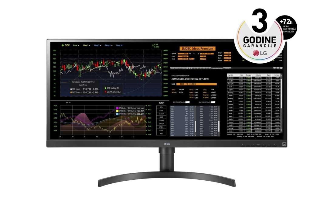 LG 34'' 21:9 UltraWide? All-in-One Thin Client IPS ekran,  prikaz spreda, 34CN650W-AC