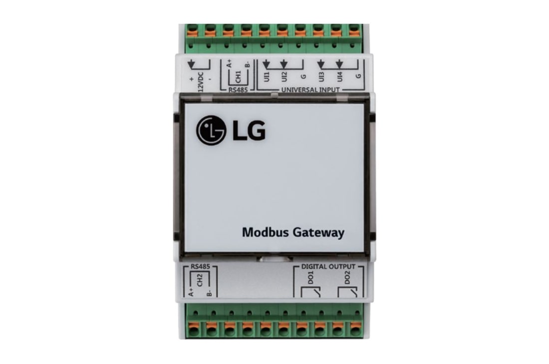 LG Modbus mre?ni prolaz, Modbus (RTU) mre?ni prolaz za spolja?nju jedinicu, 'Prikaz spreda, PMBUSB00A