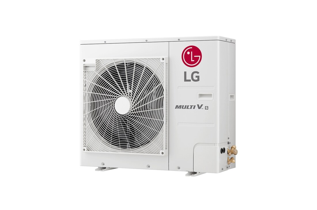 LG MULTI V S, spolja?nja jedinica, 4HP, R32, Prikaz sa bo?ne strane pod uglom od -45 stepeni, ZRUN040LSS0