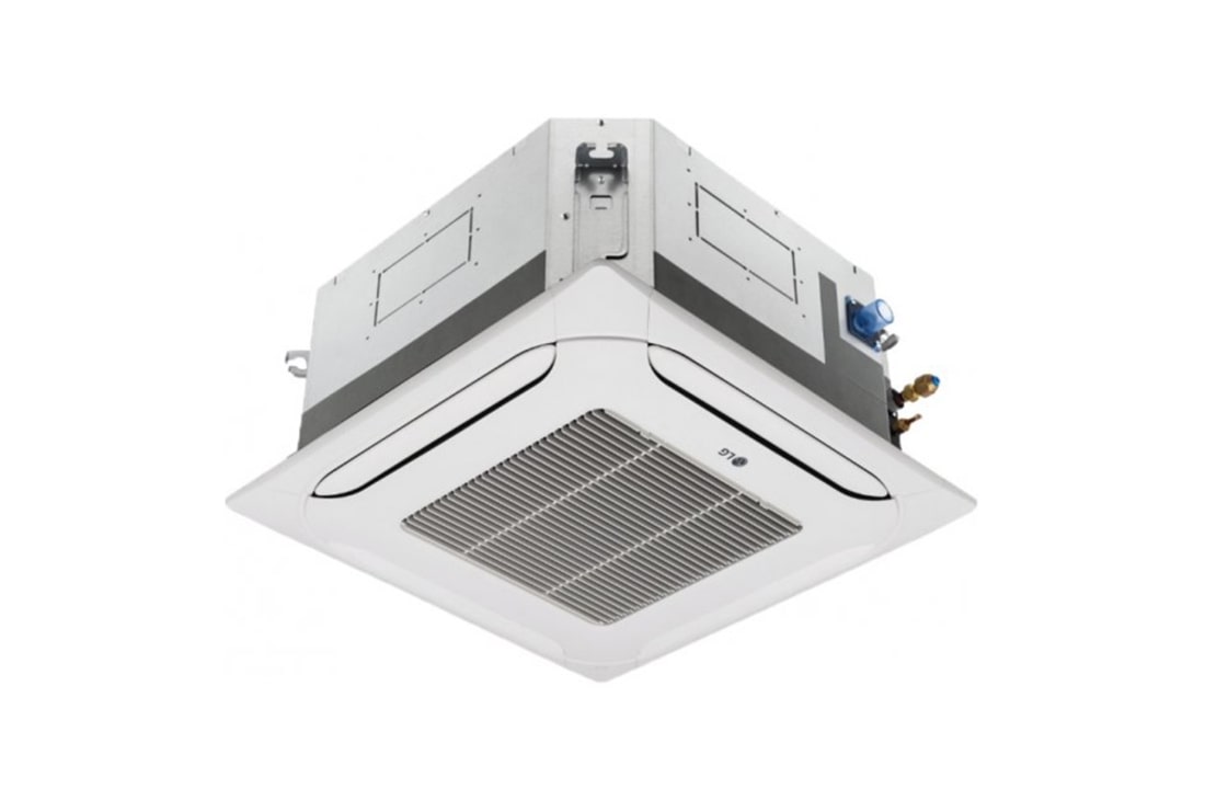 LG Plafonska kasetna jedinica (standard), 4-smerna, 7kBTU, Prikaz sa bo?ne strane pod uglom od -45 stepeni, ARNU07GTRB4