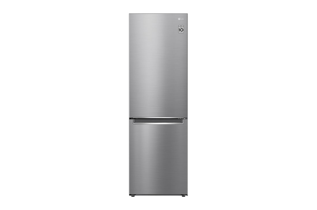 LG Kombinovani fri?ider sa donjim zamrziva?em, DoorCooling<sup>+</sup>? tehnologija, kapacitet 341L, Front view, GBB61PZGGN