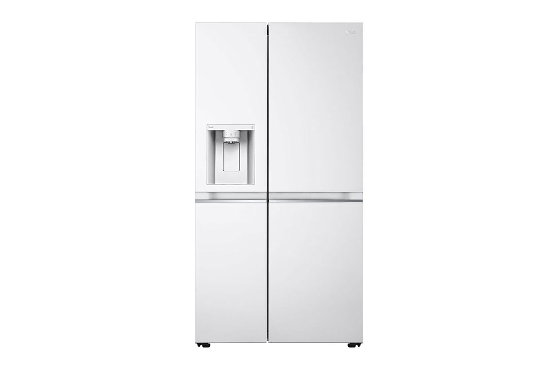 LG Side-by-Side fri?ider, DoorCooling+?  tehnologija, kapacitet 635L, Pogled Spreda, GSLV71SWTE