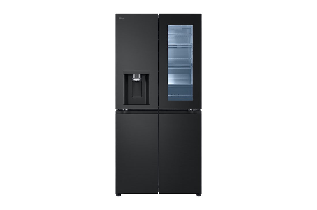 LG InstaView? Multi-Door fri?ider, DoorCooling+? tehnologija, ThinQ?, kapacitet 508L, Pogled Spreda, GMG860EPBE