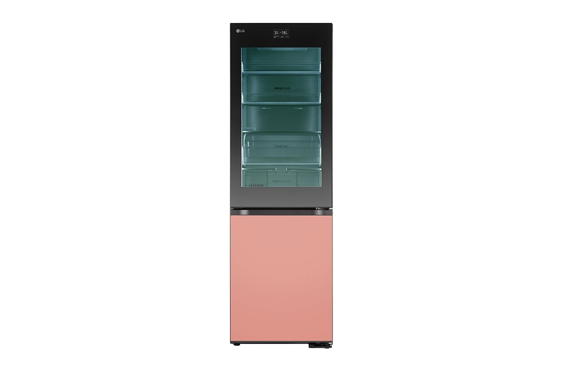LG InstaView? sa MoodUP? fri?iderom sa donjim zamrziva?em ThinQ? tehnologijom, kapacitet 352 L, Pogled Spreda, GBG719MDNN