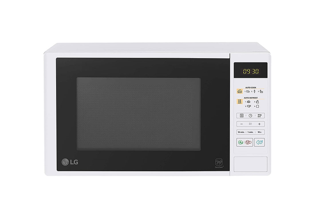 LG mikrotalasne pe?nice sa Smart Inverter motorom, kapaciteta 20 litara, sa EasyClean? slojem, bela boja, Pogled Spreda, MS2042DW