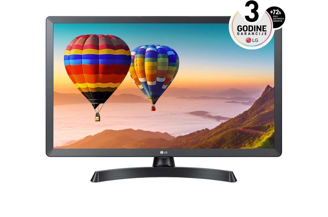 LG 27,5''  ?iroki ugao gledanja TV monitor, prikaz spreda, 28TN515S-PZ