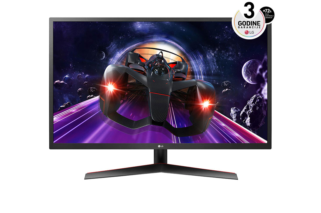 LG 31,5'' FHD IPS monitor s AMD FreeSync? i 1ms MBR, prikaz spreda, 32MP60G-B