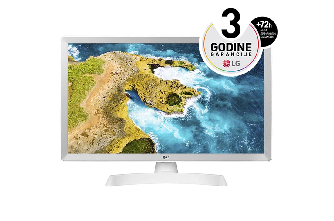 LG 23,6'' TV monitor sa ?irokim uglom gledanja, prikaz spreda, 24TQ510S-WZ