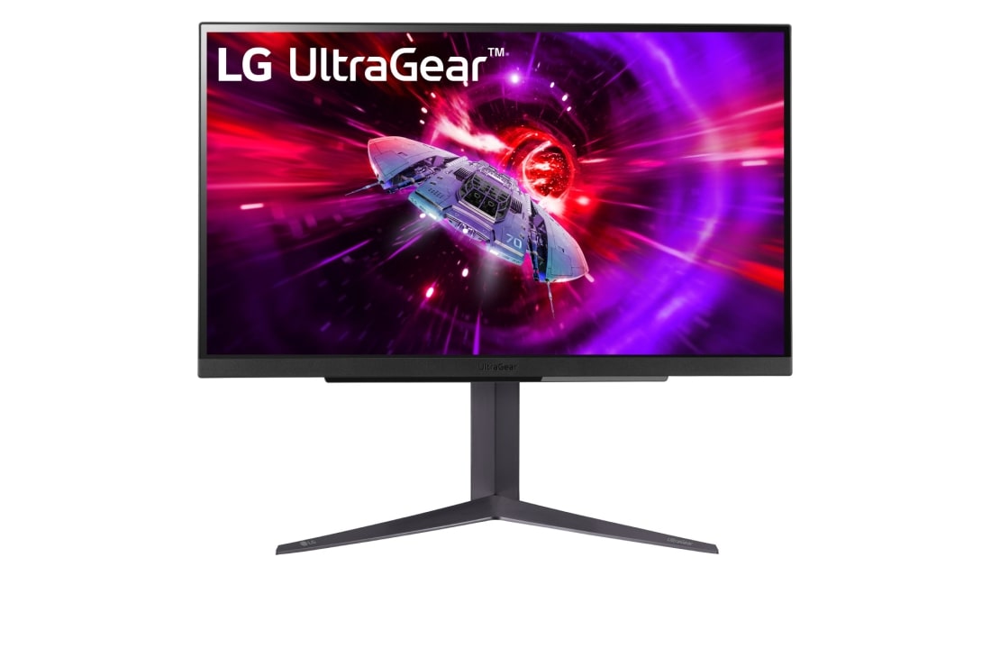 LG 27” UltraGear? 16:9 odnos ?irina/visina, dvostruki KHD, gejmerski monitor sa brzinom osve?avanja od 240 Hz, prednji prikaz, 27GR83Q-B