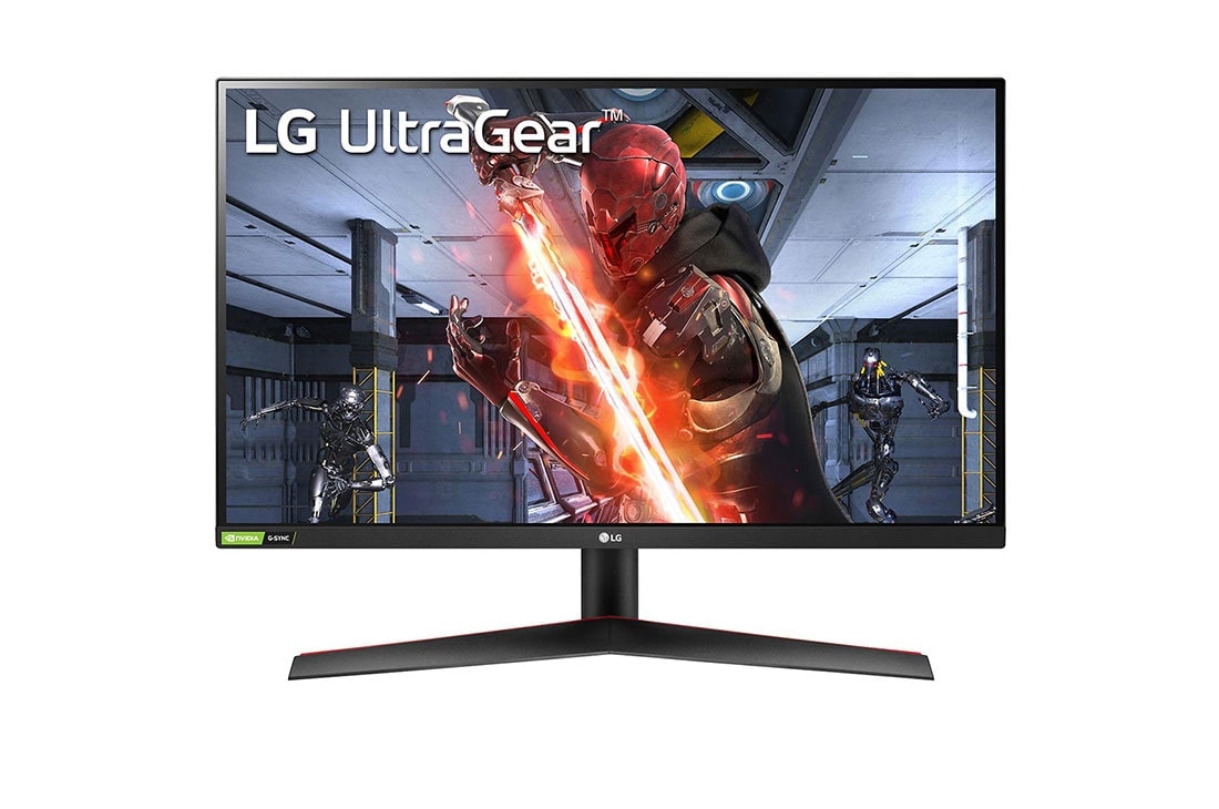 LG 27'' Ultragear? IPS gaming monitor s HDR10 i AMD FreeSync? (Premium), prikaz spreda, 27GN800P-B
