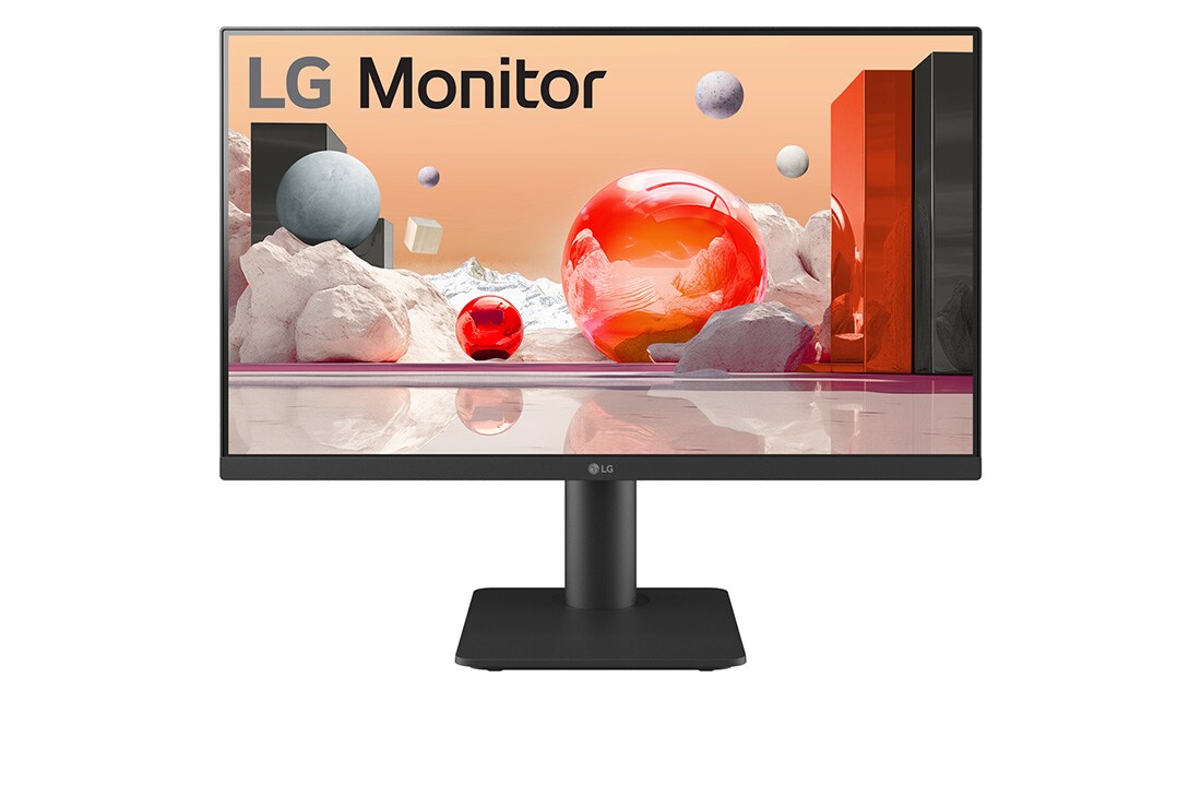 LG 24'' Full HD IPS monitor sa brzinom osve?avanja od 100 Hz, prednji prikaz, 24MS550-B
