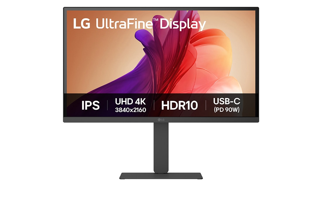 LG 27-in?ni UltraFine? 16:9 4K IPS monitor sa brzinom osve?avanja od 60Hz, prednji prikaz, 27U730A-B
