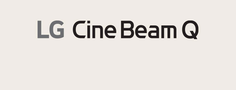 LG CineBeam Q logotip.