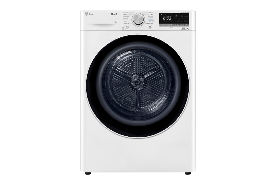 LG 10 kg, Eco Hybrid? DUAL inverter toplotna pumpa za su?enje, kondenzator sa automatskim ?i?c?enjem , ThinQ?, WiFi funkcija, RH10V9AV4W