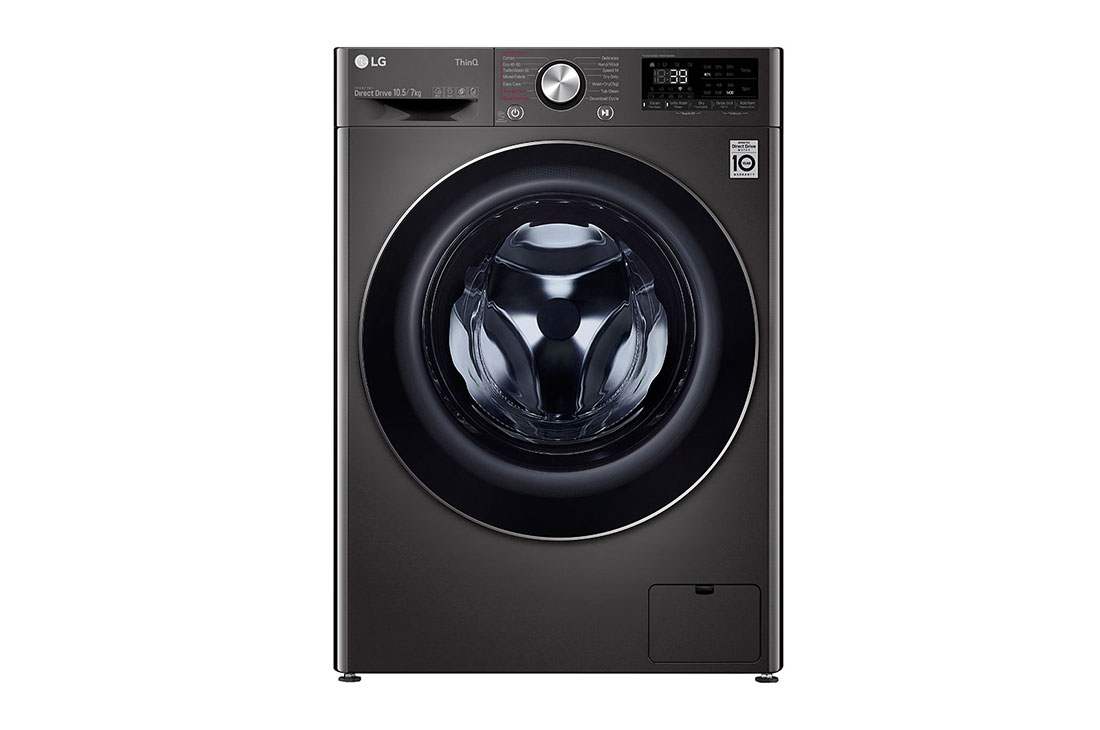 LG 10,5/7 kg, max. 1400 obrtaja/min., Eco Hybrid?, Kombinovana ma?ina za pranje ve?a sa parom, TurboWash?360, AI DD? tehnologija, WiFi funkcija, F4DV710S2SE, F4DV710S2SE