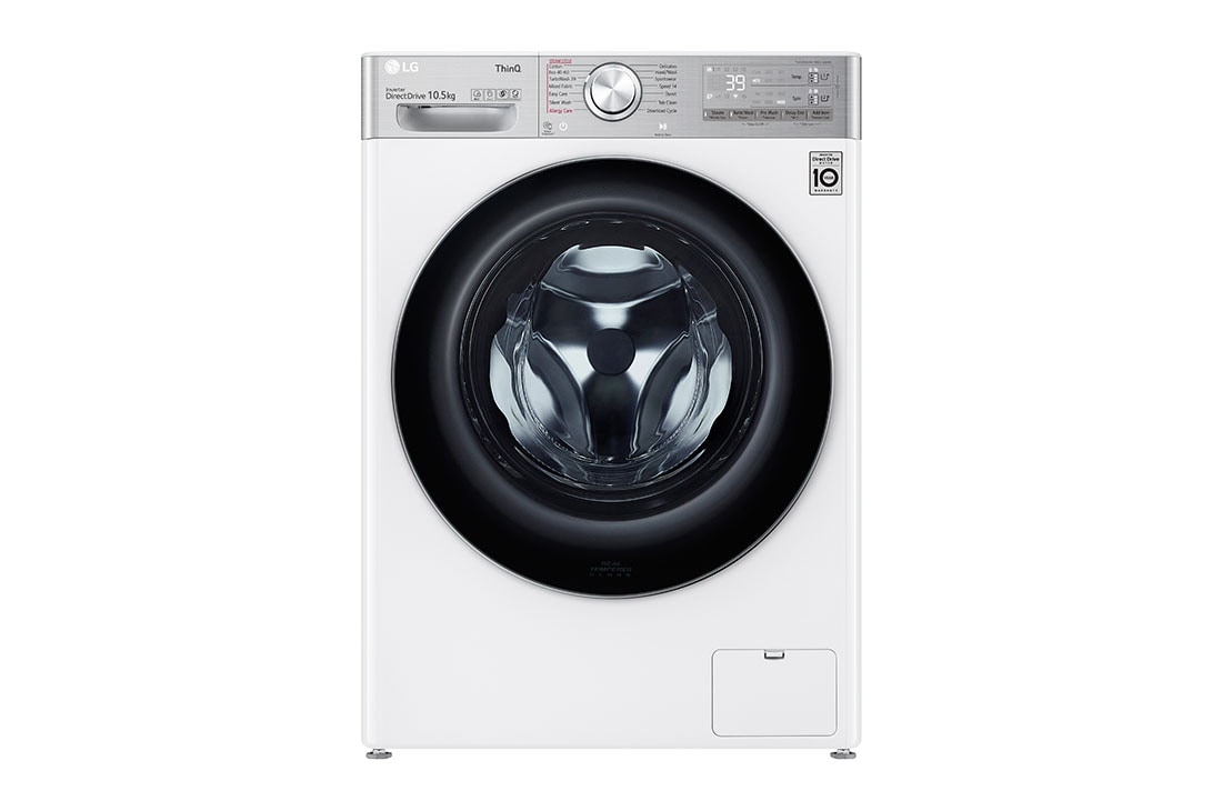 LG 10,5 kg, max. 1400 obrtaja/min., Ma?ina za pranje ve?a sa parom, AI DD? tehnologija, TurboWash?360, WiFi Funkcija, F4WV910P2WE, F4WV910P2WE