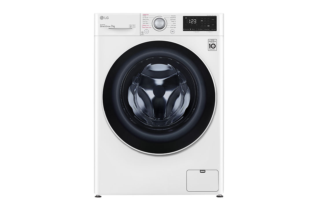 LG 7 kg, max. 1200 obrtaja/min., Ma?ina za pranje ve?a sa parom, AI DD? tehnologija, Slim dubina, F2WV3S7S0E, F2WV3S7S0E