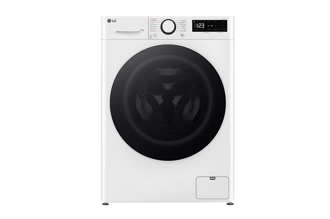 LG 11 kg, max. 1400 obrtaja/min., Ma?ina za pranje ve?a sa parom, AI DD? tehnologija, TurboWash?360, font view, F4WR511S0W