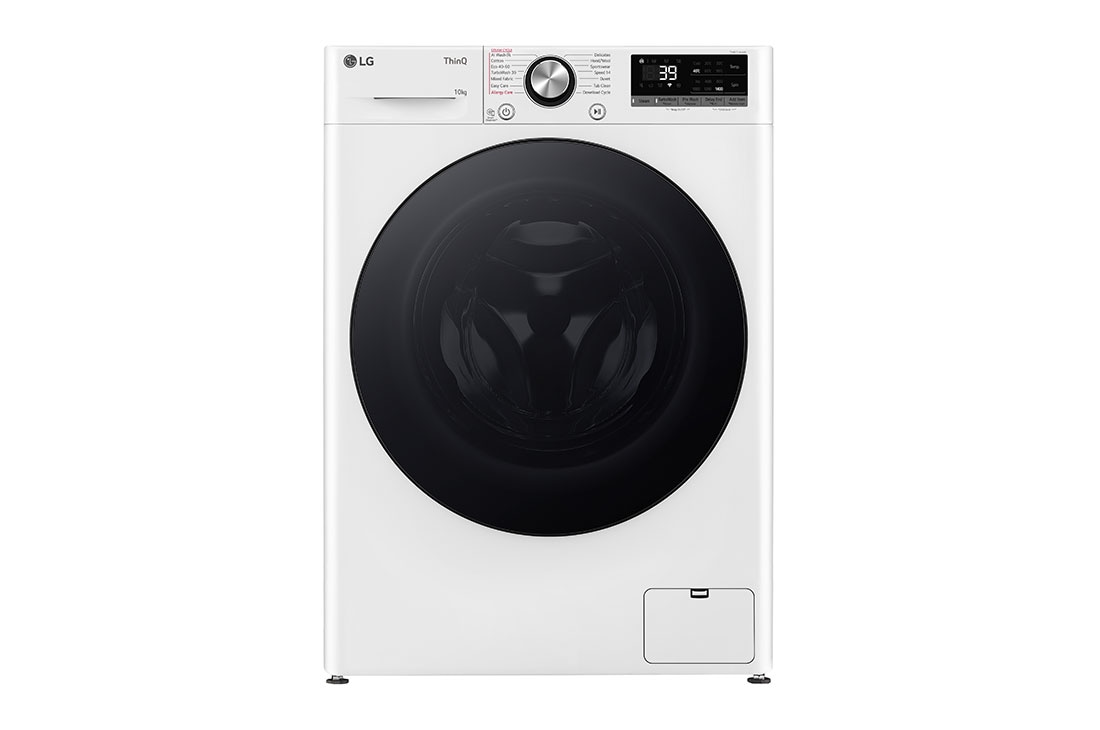 LG 10 kg, max. 1400 obrtaja/min., Ma?ina za pranje ve?a sa parom, AI DD? tehnologija, TurboWash?360, WiFi Funkcija, Pogled spreda, F4WR710S2W