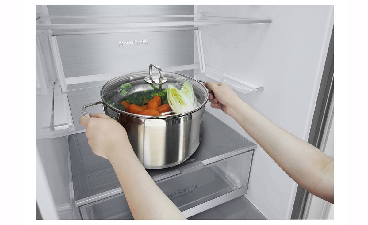 Длительное сохранение свежести продуктов с флагманскими моделями холодильников LG DoorCooling+