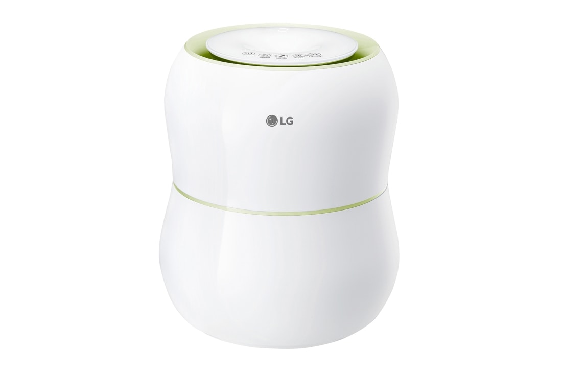 LG Mini ON | Белый с зелеными вставками | Плазменная ионизация воздуха,  до 23 м2, HW306LGE0