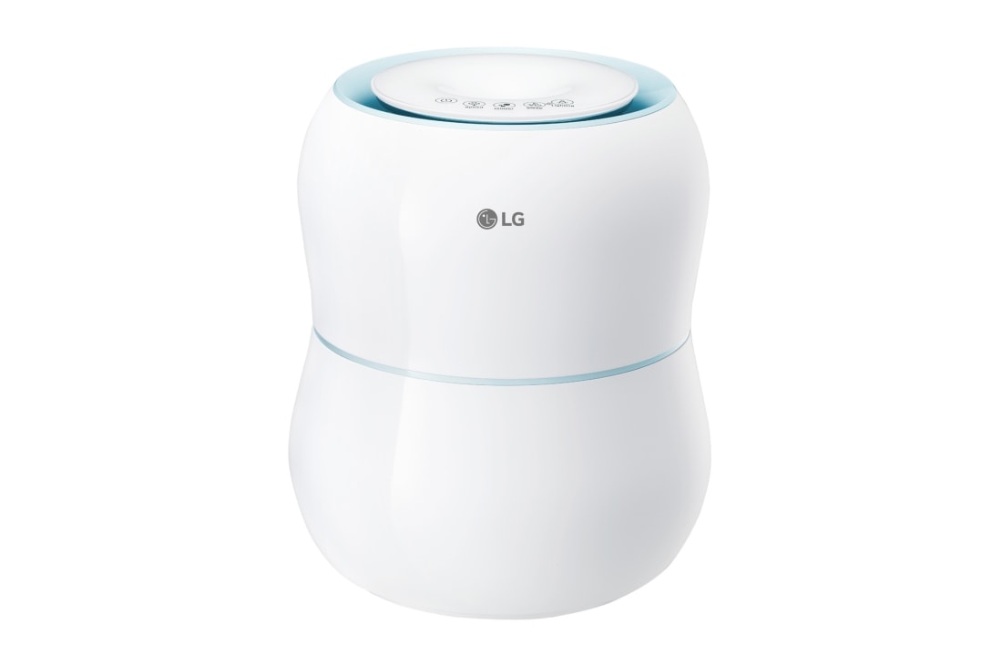 LG Mini ON | Белый с голубыми вставками | Плазменная ионизация воздуха,  до 23 м2, HW306LME0