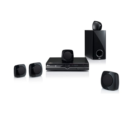 LG Домашний кинотеатр DVD с полочной акустикой, DH3120S