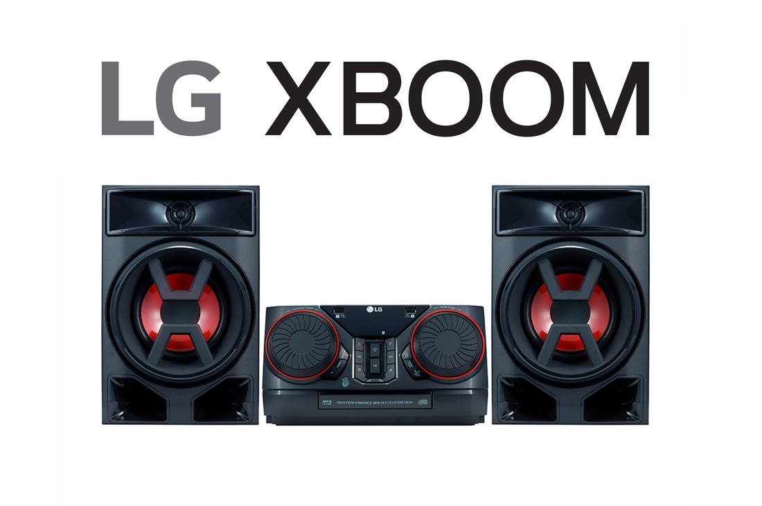 LG XBOOM | аудиосистема | 300 Ватт, XBOOM CK43