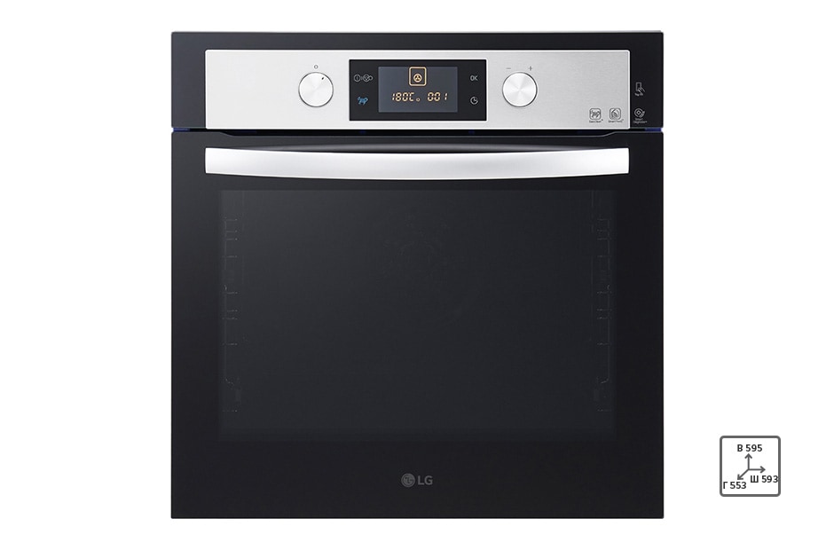LG Встраиваемый духовой шкаф LG LB645E059T1 | Покрытие EasyClean, LB645E059T1