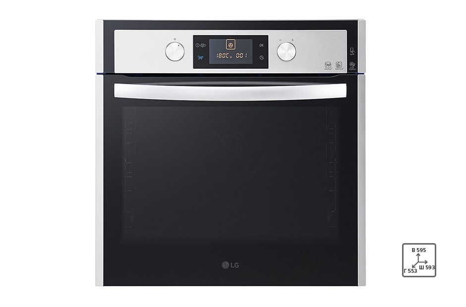 LG Встраиваемый духовой шкаф LG LB645059T2 | Покрытие EasyClean, LB645059T2