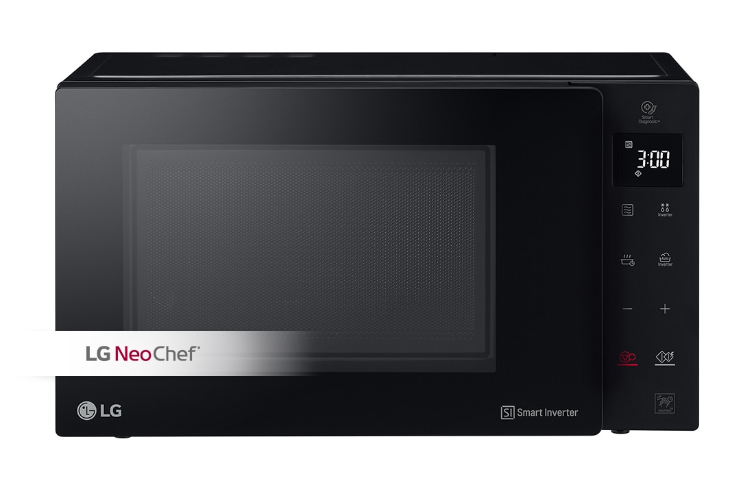LG Микроволновая печь Соло LG-MW23W35GIB | Инверторная | 1000 Вт | 23 л, MW23W35GIB
