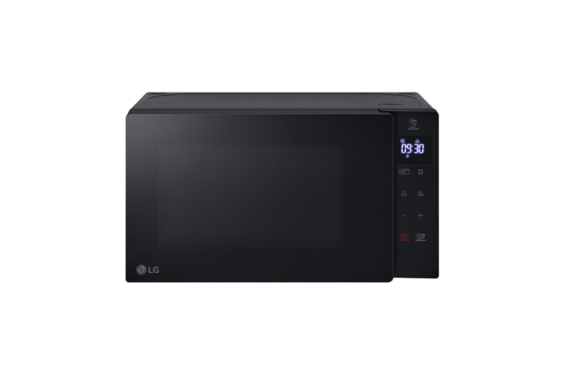 LG Микроволновая печь LG MH6032GAS | Гриль | 20 л | Черная, вид спереди, MH6032GAS