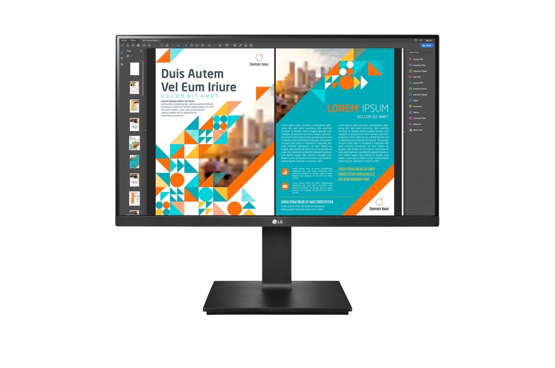 LG Монитор 23,8'' QHD IPS LG 24QP550-BC | AMD FreeSync?, 24QP550-B