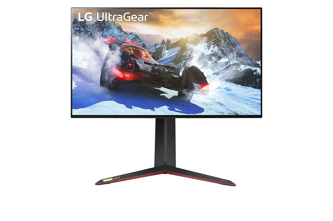 LG Игровой монитор 27'' UHD 4K UltraGear? Nano IPS 4K LG 27GP95R-B, вид спереди, 27GP95R-B