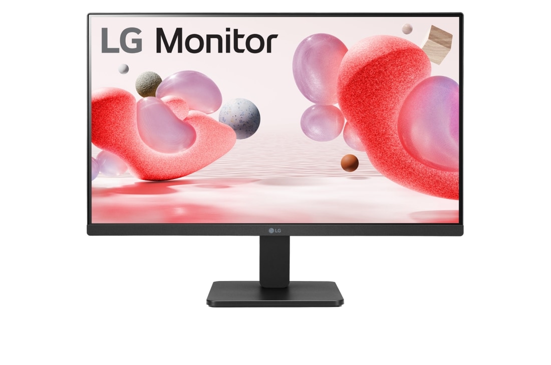 LG Монитор 23,8'' IPS Full HD LG 24MR400-B | AMD FreeSync?, вид спереди, 24MR400-B