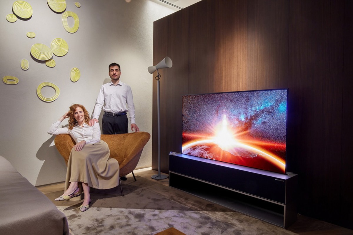 LG представляет новейшие передовые устройства и технологии на неделе дизайна в Милане.