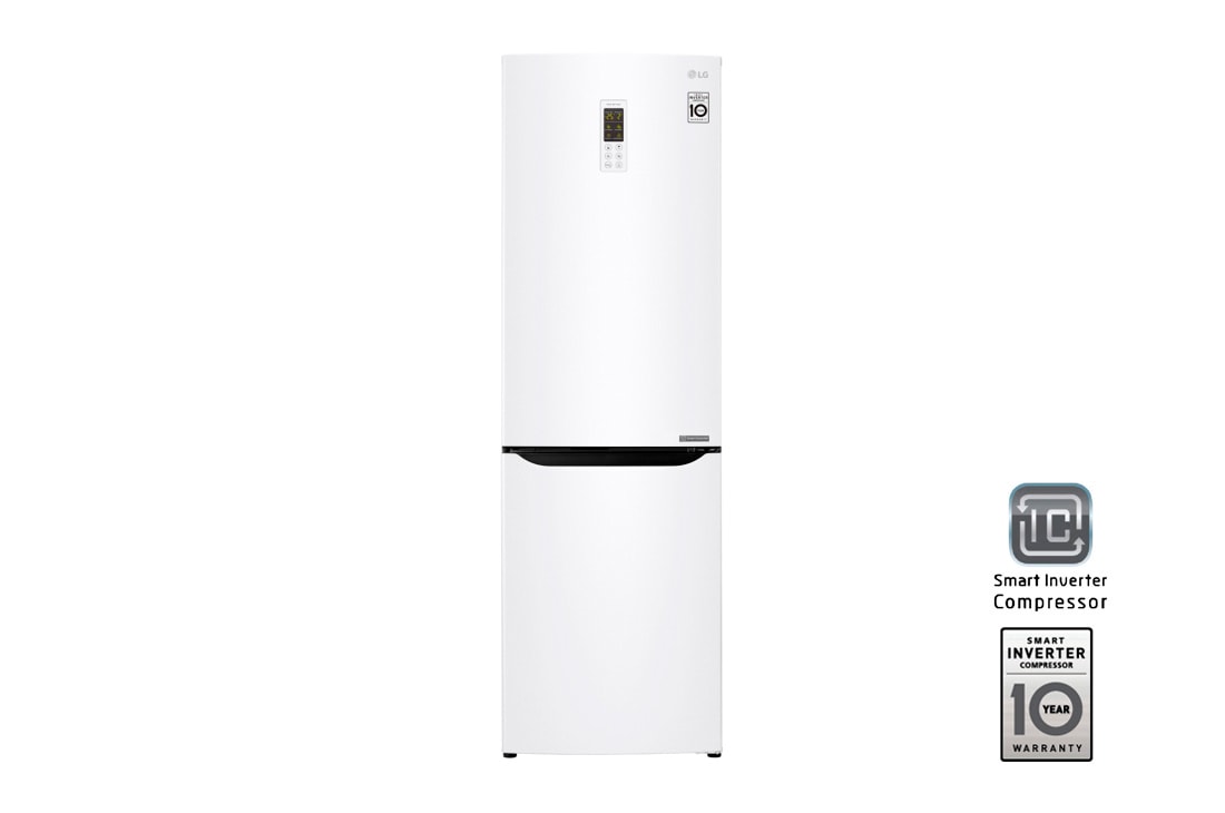 LG Холодильник LG GA-B419QGL | Объем 302л | Total No Frost | Многопоточное охлаждение Multi Air Flow | Белый, GA-B419SQGL