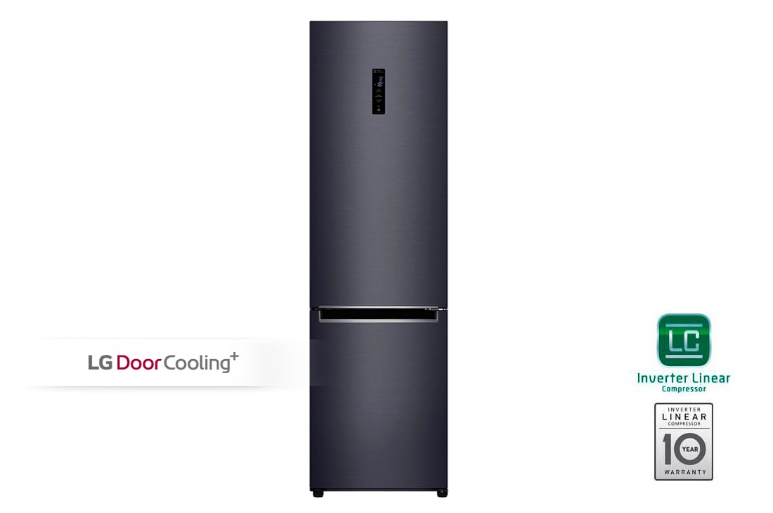 LG Холодильник LG GA-B509SBDZ | 419л | DoorCooling+ | Матовый черный, GA-B509SBDZ