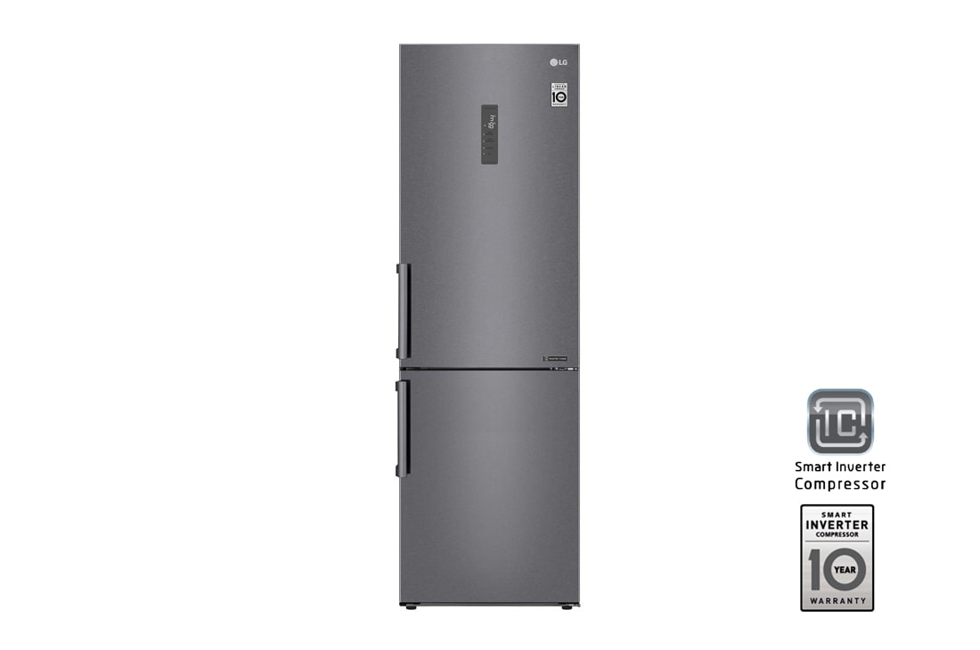 LG Холодильник LG GA-B459BLGL | 374л | DoorCooling? | Графитовый, GA-B459BLGL