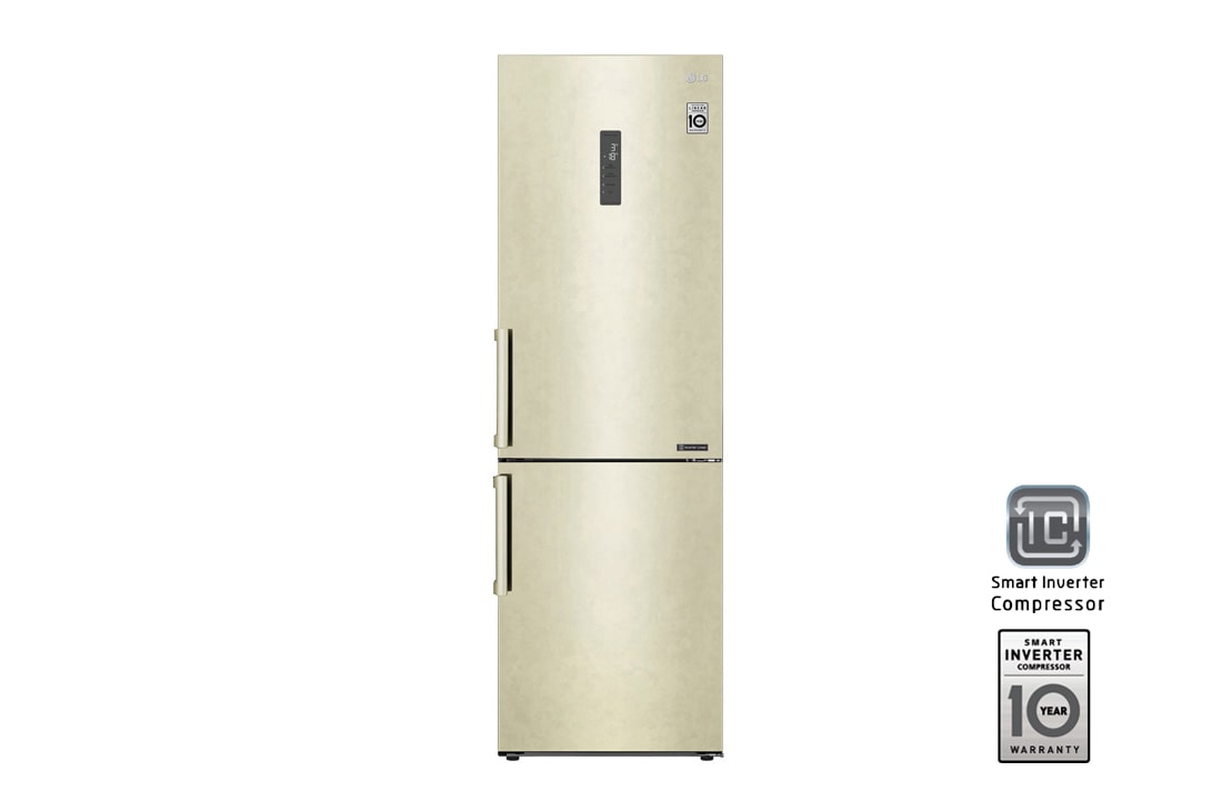 LG Холодильник LG GA-B459BEGL | 374л | DoorCooling? | Бежевый, GA-B459BEGL