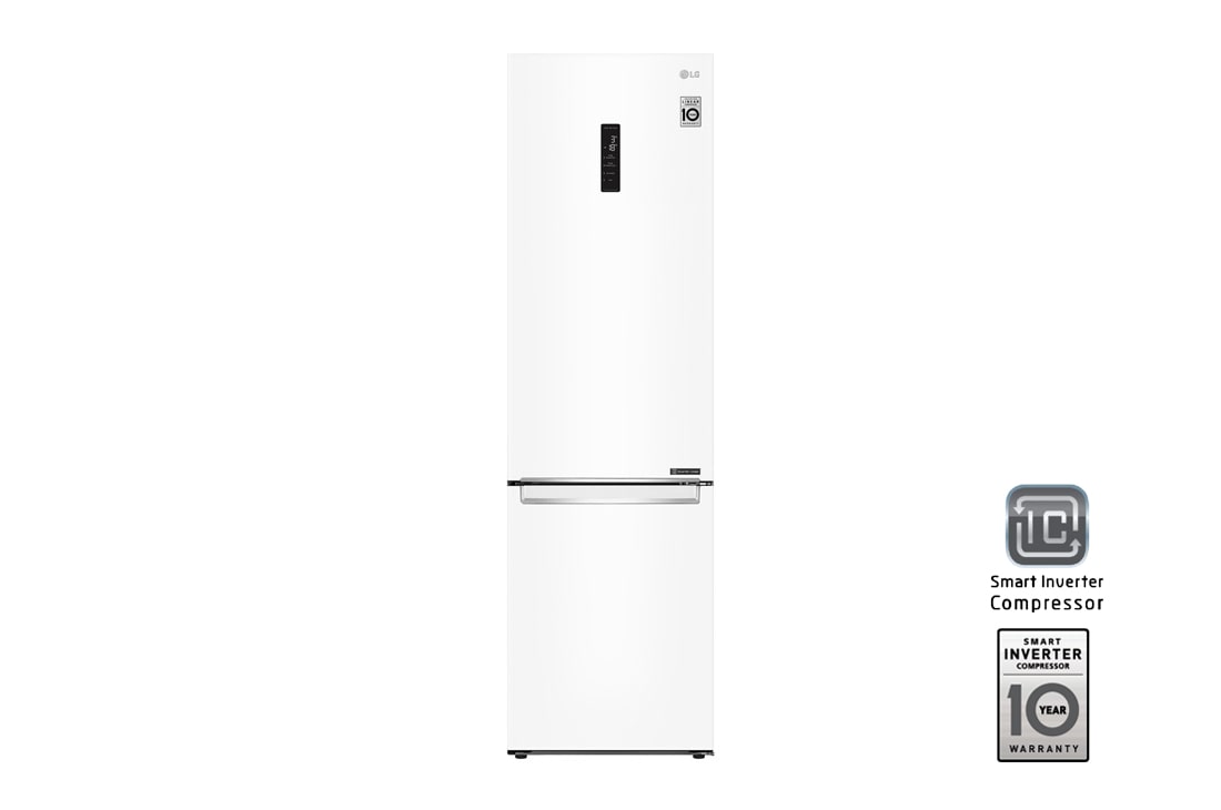 LG Холодильник LG GA-B509SQKL | DoorCooling? | 419л | Белый, GA-B509SQKL