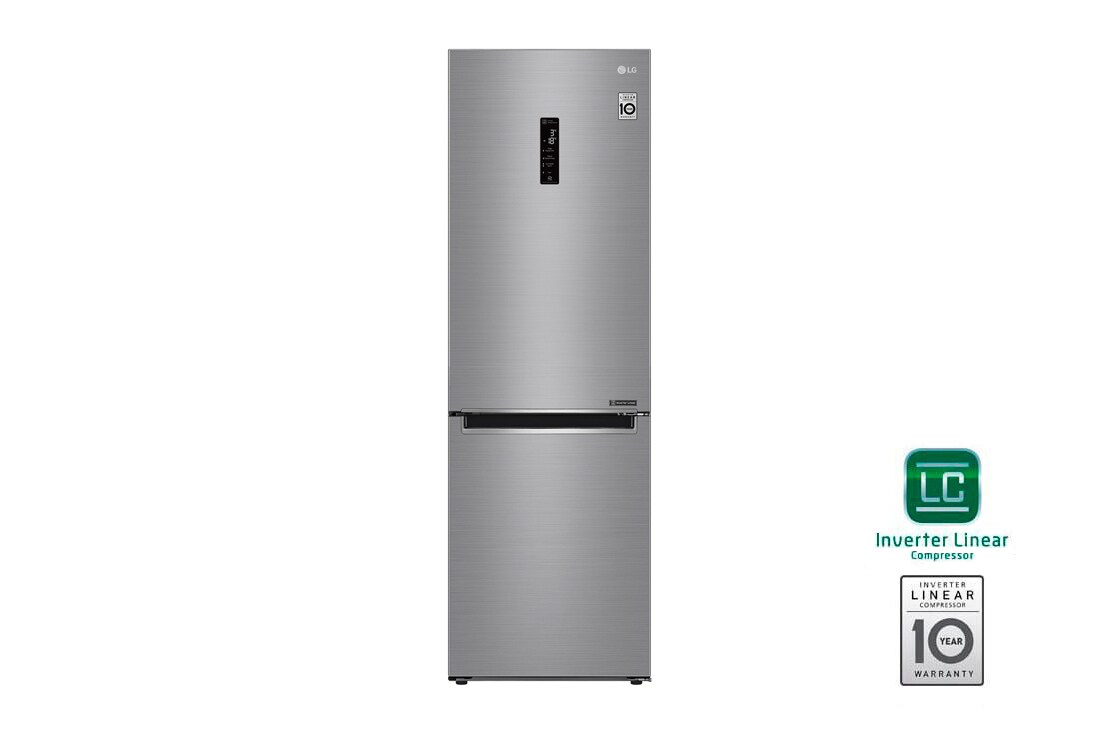 LG Холодильник LG GA-B459MMDZ | DoorCooling? | 374л | Серебристый, GA-B459MMDZ
