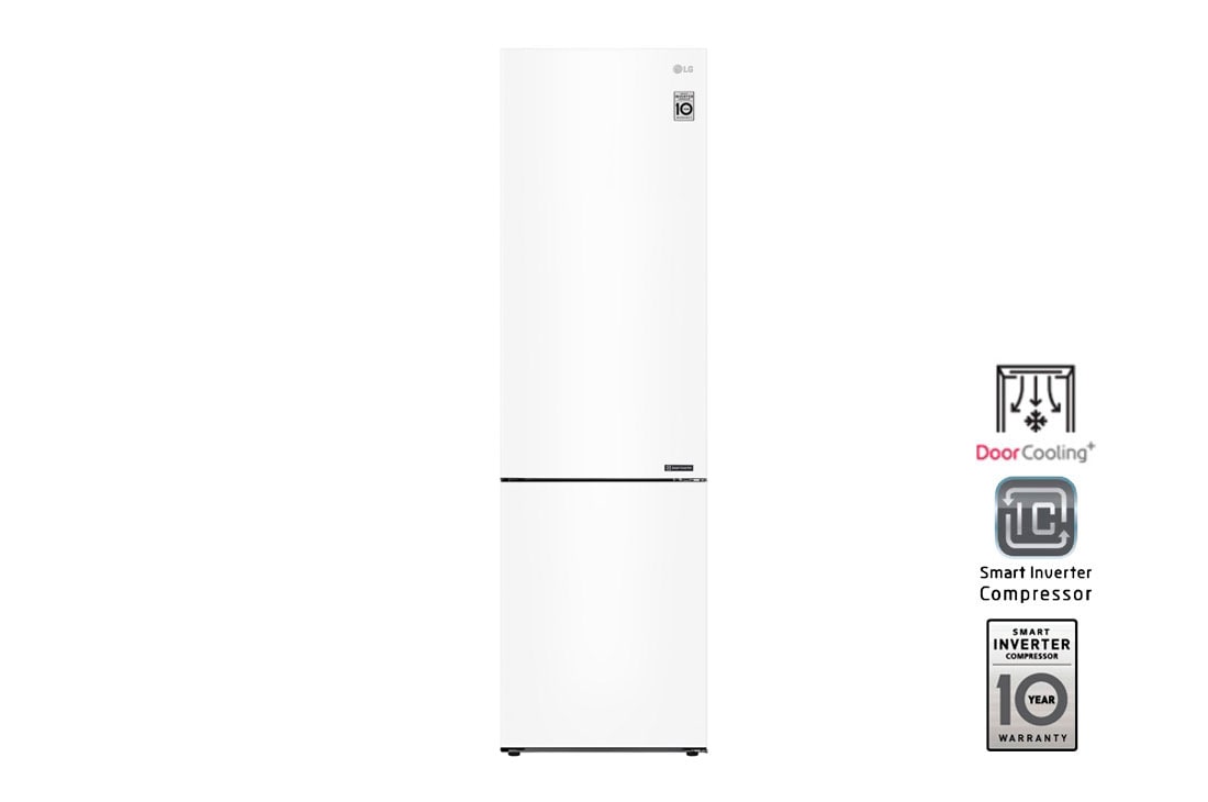LG Холодильник LG GA-B509CQCL | DoorCooling? | 419л | Белый, GA-B509CQCL
